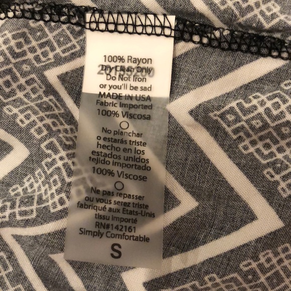 LuLaRoe Shirley NWOT - Picture 4 of 4